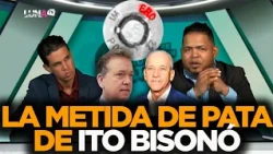 Ito Bisonó looked VERY BAD talking about DR ammunition that reached Haiti