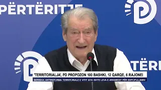 'Territorialja', PD PROPOZON 100 bashki, 12 qarqe, 6 rajone!