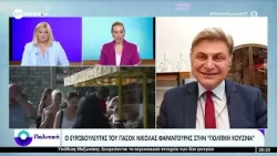 Ο ευρωβουλευτής του ΠΑΣΟΚ, Νικόλας Φαραντούρης, στο ΕΡΤnews