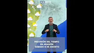 Weather forecast for Aragon, Saturday, August 8th