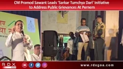 CM Pramod Sawant Leads ‘Sarkar Tumchya Dari’ Initiative to Address Public Grievances At Pernem