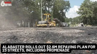$2.6 million repaving project underway in Alabaster