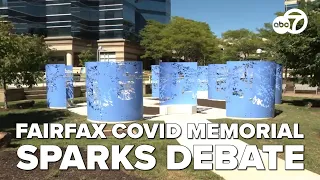 Fairfax County spending draws scrutiny after COVID memorial unveiling