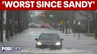 Nor'easter floods Jersey Shore, prompting emergency rescues with streets underwater