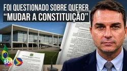 Flávio Bolsonaro explains statement on wanting to "change the Constitution"