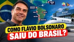 How did Flávio Bolsonaro leave Brazil? The route to Miami -4K