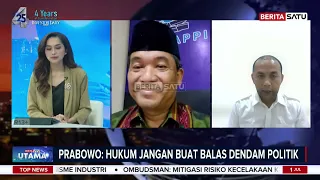 Siapa yang Disentil Prabowo Soal Balas Dendam Politik? | Beritasatu Utama