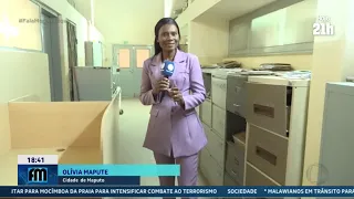 June 1st Health Center left without patient registration or medical exam equipment after vandalism