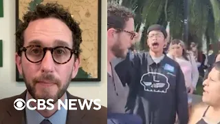 California lawmaker Scott Wiener says being berated over Gaza "went beyond free speech"