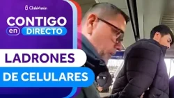 Cell phone theft ring arrested at Santiago Metro in La Florida