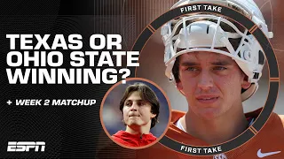 Why Stephen A. Smith is taking OHIO STATE OVER TEXAS 🔥 | First Take