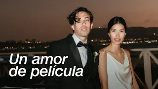 Straight out of a movie: A Peruvian model and a Uruguayan director fell in love on a film set