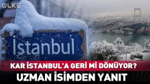 Kar İstanbul'a Geri Mi Dönüyor? #haber