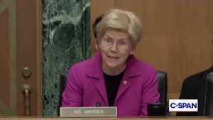 Sen. Warren Asks About Alleged Ties Between UAE Spy and Trump-backed Crypto Bank