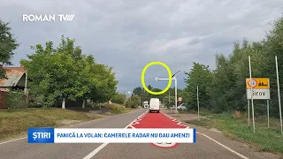 Panică la volan: Camerele radar nu dau amenzi