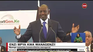Mpango wa uwezeshaji vijana wazinduliwa