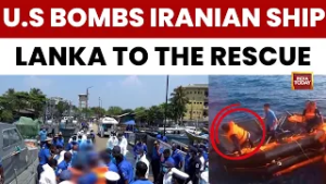 On Cam: Lanka Navy Rescues Iranian Sailors, US Torpedoed IRIS Dena Off Lankan Coast