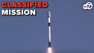 SpaceX launches classified mission for Space Force