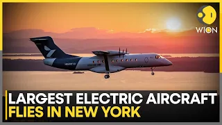 World's Largest Electric Plane Flies on Just $5 of Electricity | WION