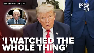 Trump responds to Fauci's use of 'pleading the fifth' over 100 times during COVID-19 origins hearing