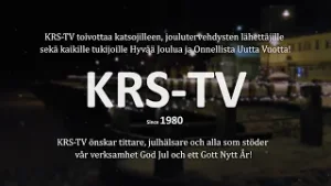 Julhälsningar från företag, föreningar och privatpersoner i nejden – KRS-TVs julvideo 2025