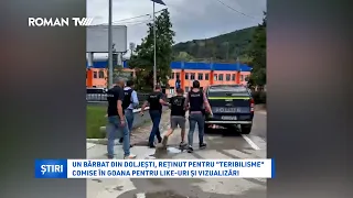 Un bărbat din Doljești, reținut pentru "teribilisme" comise în goana pentru like-uri și vizualizări