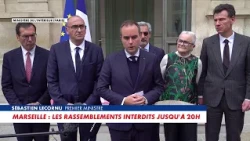 Sébastien Lecornu s'exprime en direct et annonce des couvre-feux