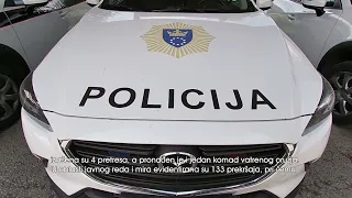 POLICIJSKI SLUŽBENICI MUP-a ZDK U PROTEKLOM PERIODU ZABILJEŽILI POJAČANE AKTIVNOSTI