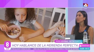 8AM - Meriendas saludables para la vuelta a clases