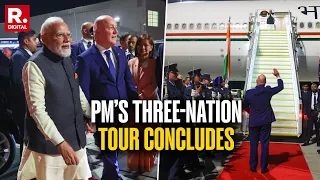 PM Modi Concludes Three-Nation Visit, Emplanes For India From New Zealand