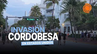 El Doce in Miami: iconic Ocean Drive, taken over by Cordobeses before the National Team's match