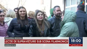 LECŢIE DE SUPRAVIEŢUIRE SUB SCENA FILARMONICII