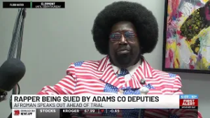 Rapper Afroman says a lawsuit brought against him by Adams County deputies violates his freedom o...