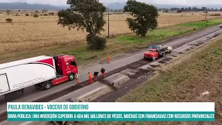 Conferencia de prensa sobre el Acuerdo salarial, obra pública y acciones ante emergencias climáticas