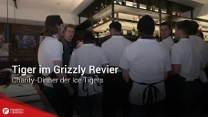 Tiger im Grizzly Revier: Charity-Dinner der Ice Tigers