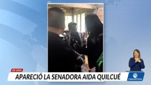 Encuentran a la senadora Aída Quilcué tras denuncia de secuestro