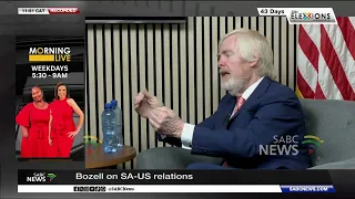 In conversation with US Ambassador to SA Leo Brent Bozell III