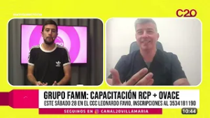 MODO DIRECTO - LUCAS EZEQUIEL STEFANI - GRUPO FAMM: CAPACITACIÓN RCP + OVACE
