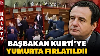 Political crisis grows in Kosovo! Egg protest against Prime Minister Kurti!