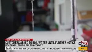 Some local water customers asked to boil water until further notice