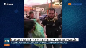 Polícia prende casal que adulterava veículos em Jaboatão dos Guararapes  | #FatoNovo