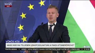 Akár már ma teljesen lekapcsolhatják a Paksi Atomerőművet - HírTV