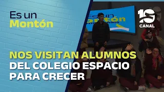 Colegio Espacio Para Crecer visita Canal 10