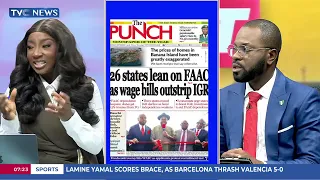 TVC Newspaper Review: Atiku to Tinubu: You Did Not Inherit This Hardship, You Created It