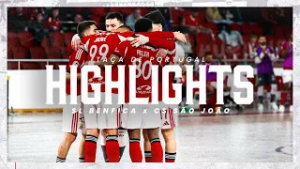 Highlights | #FutsalBenfica 12-1 CS São João | Taça de Portugal