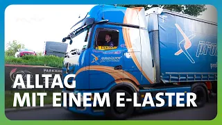 Leise und abgasfrei: Trucker mit E-Laster unterwegs | MDR um 4 | MDR