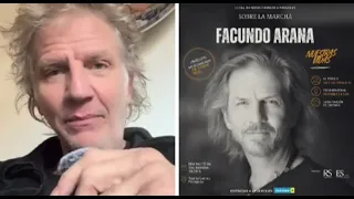 Facundo Arana to present “Sobre la marcha - Nuestras vidas” in Paraguay