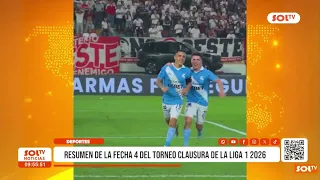 Sports: Matchday 4 Recap of the 2026 Liga 1 Torneo Clausura