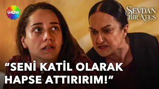 Vuslat, Leyla’yı tehdit ediyor! | Sevdan Bir Ateş 4. Bölüm