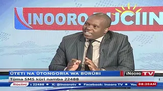Ũteti na ũtongoria wa Bũrũri na Kamau Munyoro, Mũmbunge wa Kigumo; #iNooroRũciinĩ